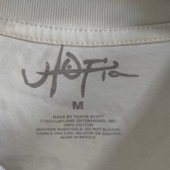 Travis Scott Utopia x ST Michael 3A Tee Cream - Picture 5 of 8